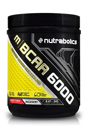 M BCAA 6000, 240 g, Nutrabolics. BCAA. Weight Loss स्वास्थ्य लाभ Anti-catabolic properties Lean muscle mass 