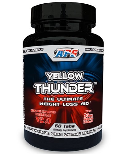 Yellow Thunder, 60 pcs, APS. Fat Burner. Weight Loss Fat burning 