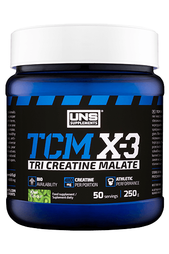TCM X-3, 250 g, UNS. Tri-Creatine Malate. 