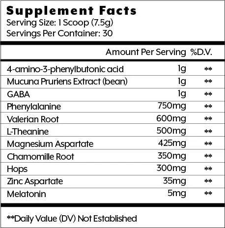 Iron Addicts Brand Iron Addicts Midnight Dream 266g / 30 servings,  мл, Iron Addicts Brand. Melatoninum