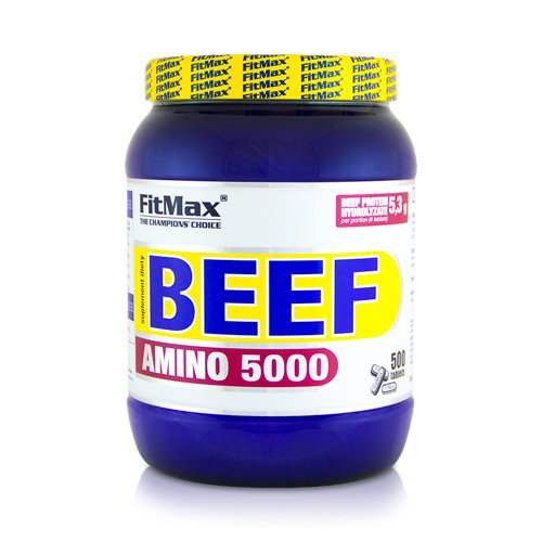 FitMax Beef Amino 5000 500 таб Без вкуса,  ml, FitMax. Amino acid complex. 
