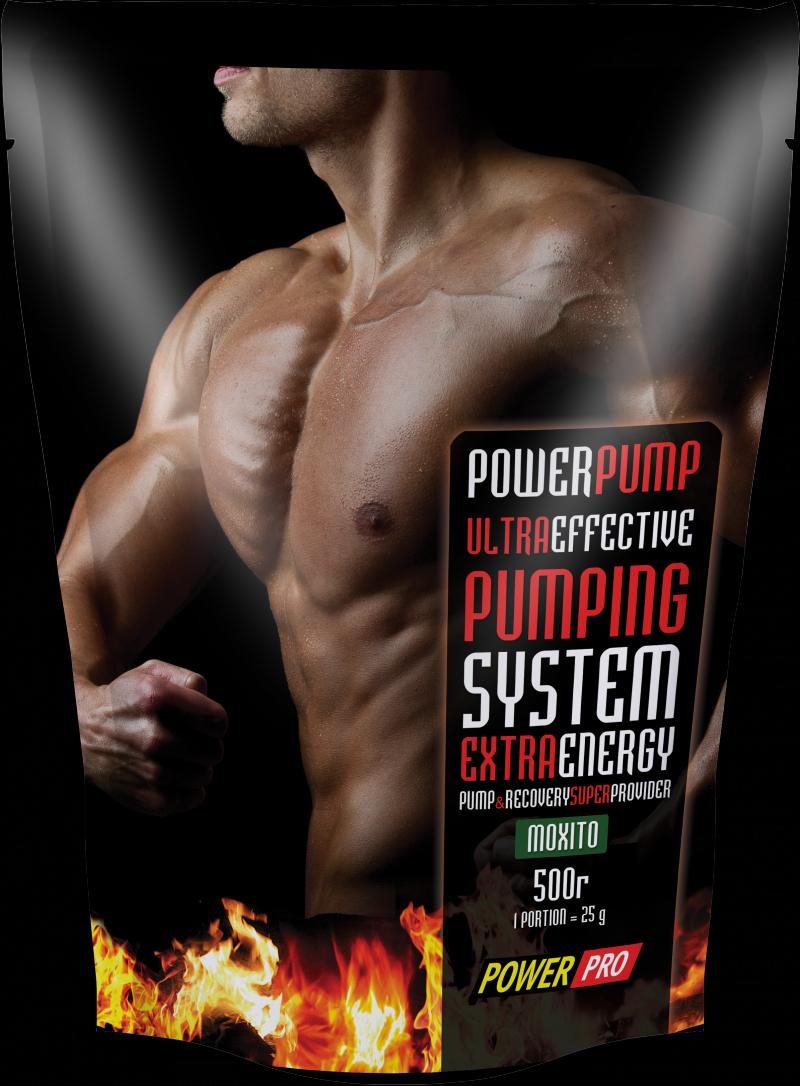 Power Pump, 500 gr, Power Pro. Pre Workout. Energy & Endurance 