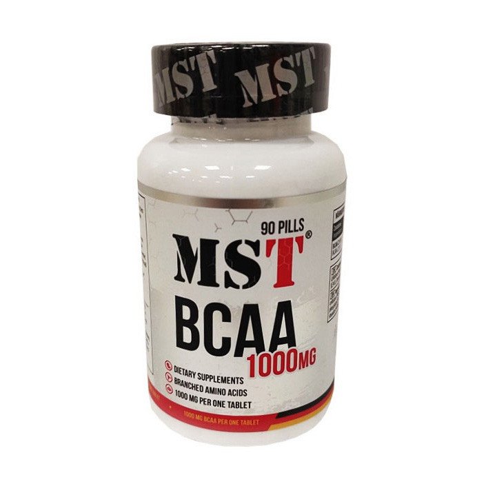 MST Nutrition БЦАА MST BCAA 1000 (90 капсул) мст , , 90