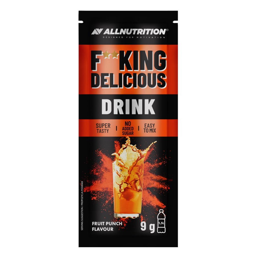 Изотоник AllNutrition Fitking Delicious Drink, 9 грамм Фруктовый,  ml, AllNutrition. Isotonic. General Health recovery Electrolyte recovery 