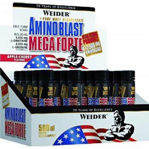Amino Blast Mega Forte, 500 ml, Weider. Complejo de aminoácidos. 