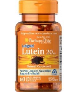 Puritan's Pride Lutein 20 mg, , 60 pcs
