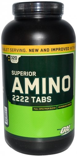Superior Amino 2222 Tabs 320 табл., 320 piezas, Optimum Nutrition. Complejo de aminoácidos. 