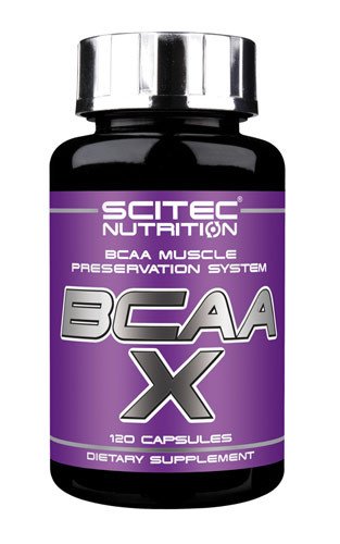 Амінокислоти BCAA-X Scitec Nutrition 120 caps,  ml, Scitec Nutrition. BCAA. Weight Loss recovery Anti-catabolic properties Lean muscle mass 