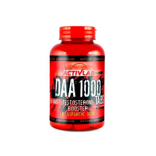DAA 1000, 120 piezas, ActivLab. Testosterona Boosters. General Health Libido enhancing Anabolic properties Testosterone enhancement 