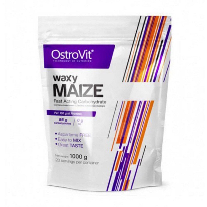 Энергетик карбо углеводы OstroVit Waxy Maize (1 кг) островит vanilla,  мл, OstroVit. Энергетик. Энергия и выносливость 