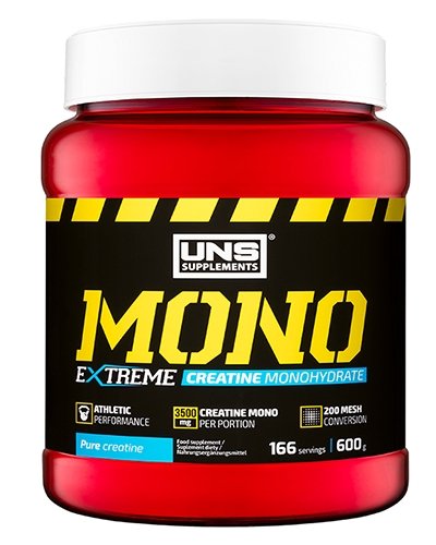 Mono Extreme, 600 g, UNS. Creatine monohydrate. Mass Gain Energy & Endurance Strength enhancement 