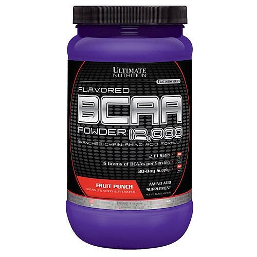 BCAA 12,000 Flavored Powder Ultimate Nutrition 457 g,  ml, Ultimate Nutrition. BCAA. Weight Loss recovery Anti-catabolic properties Lean muscle mass 