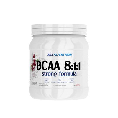 AllNutrition BCAA 8:1:1 Strong Formula 400 г Клубника,  ml, AllNutrition. BCAA. Weight Loss recovery Anti-catabolic properties Lean muscle mass 