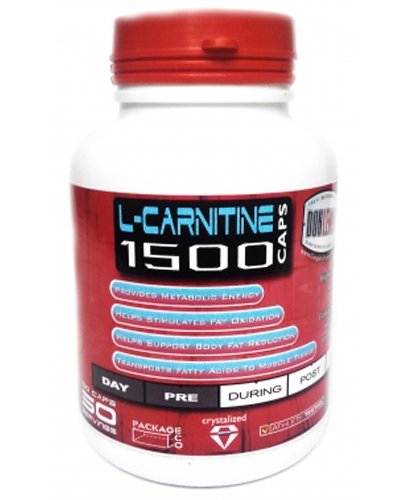 L-Carnitine 1500 mg, 100 шт, DL Nutrition. L-карнитин. Снижение веса Поддержание здоровья Детоксикация Стрессоустойчивость Снижение холестерина Антиоксидантные свойства 