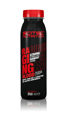 Raging Blood Strong, 250 мл, Scitec Nutrition. Энергетик. Энергия и выносливость 