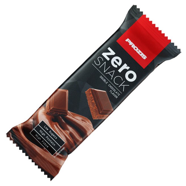 Батончик Prozis Zero Snack, 35 грамм Двойной шоколад,  мл, Prozis. Батончик. 