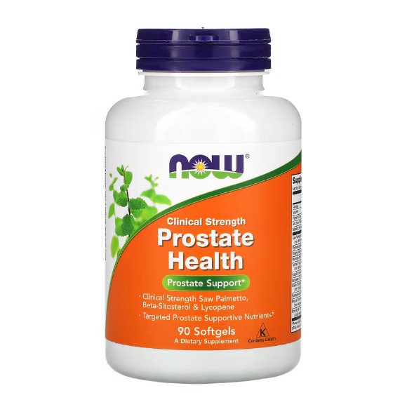 NOW Foods Prostate Health 90 Softgels,  мл, Now. Спец препараты. 