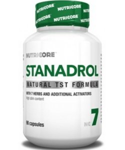 Stanadrol, 90 pcs, Nutricore. Testosterone Booster. General Health Libido enhancing Anabolic properties Testosterone enhancement 