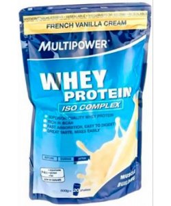 Whey Protein Iso Complex, 600 g, Multipower. Whey Isolate. Lean muscle mass Weight Loss स्वास्थ्य लाभ Anti-catabolic properties 