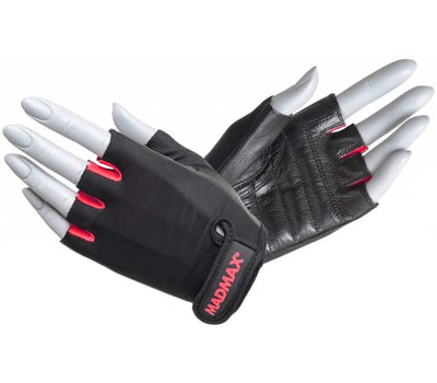 Перчатки для фитнеса Mad Max RAINBOW MFG 251 (размер M) медмакс black/red,  мл, MadMax. Перчатки для фитнеса. 