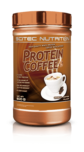 Protein Coffee, 600 г, Scitec Nutrition. Сывороточный концентрат. Набор массы Восстановление Антикатаболические свойства 