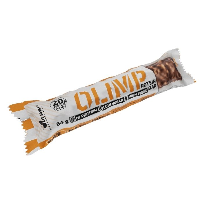 Батончик Olimp Protein bar, 64 грамм Арахисовая паста,  ml, Olimp Labs. Bares. 