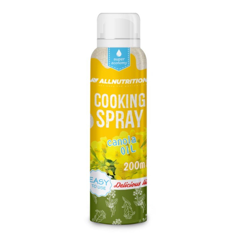 Cooking Spray Canola Oil, 200 ml, AllNutrition. Meal replacement. 
