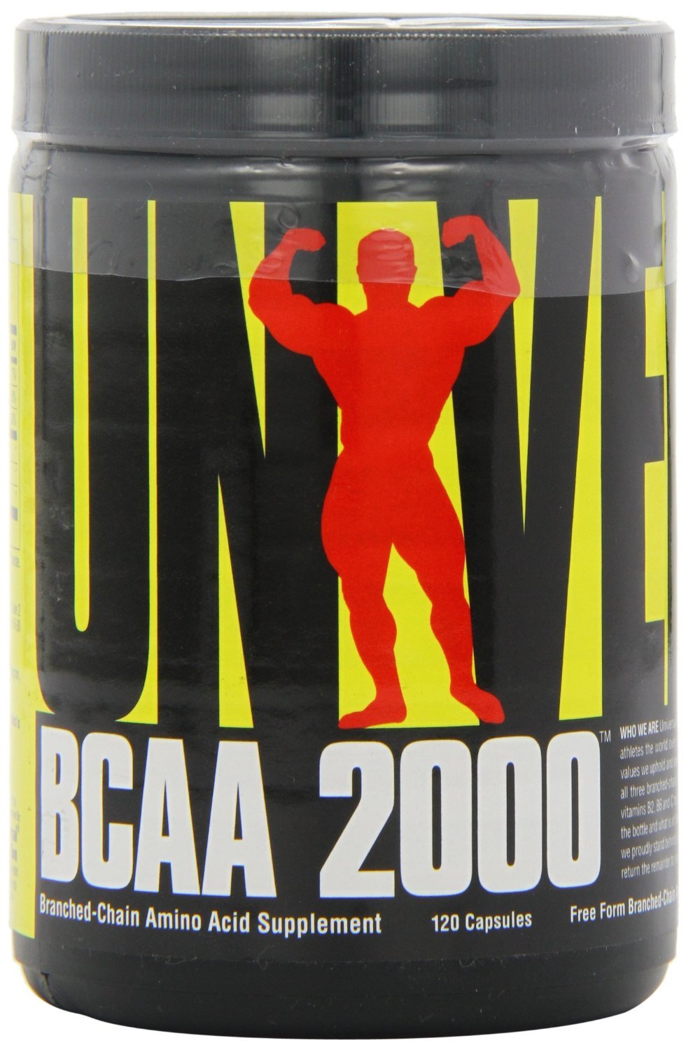 BCAA 2000, 120 pcs, Universal Nutrition. BCAA. Weight Loss recovery Anti-catabolic properties Lean muscle mass 