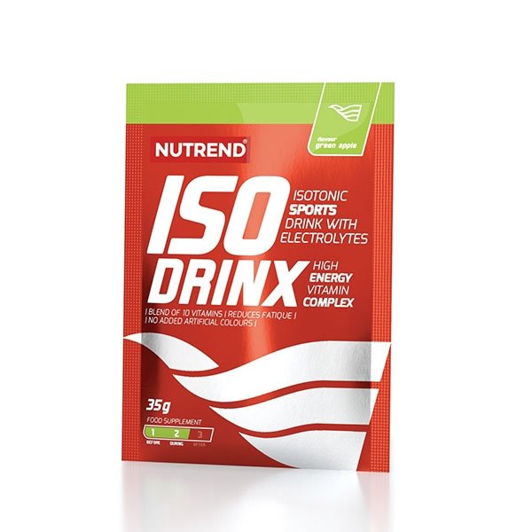 Изотоники Nutrend IsoDrinx, 35 грамм Яблоко,  ml, Nutrend. Isotonic. General Health recovery Electrolyte recovery 