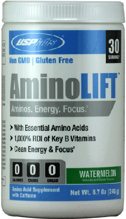Amino Lift, 246 g, USP Labs. Amino acid complex. 