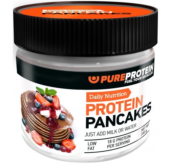 Protein Pancakes, 200 г, Pure Protein. Смесь для панкейков. 