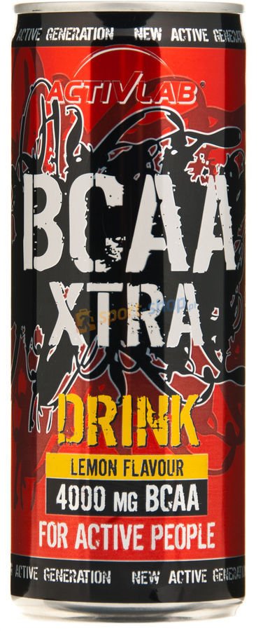 BCAA Xtra Drink, 250 мл, ActivLab. BCAA. Снижение веса Восстановление Антикатаболические свойства Сухая мышечная масса 