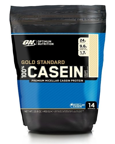Gold Standard 100% Casein, 450 г, Optimum Nutrition. Казеин. Снижение веса 