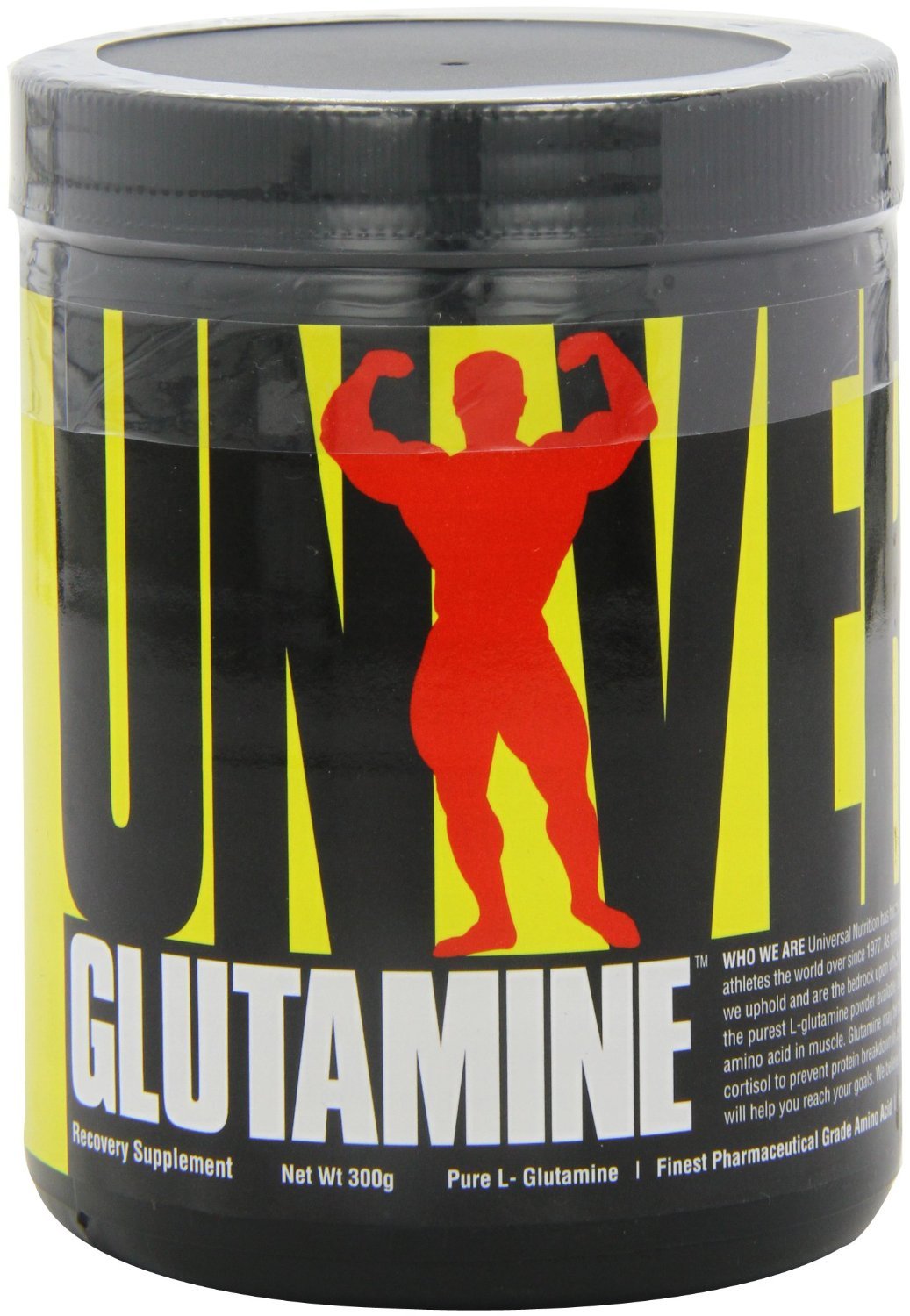 Glutamine powder, 300 г, Universal Nutrition. Глютамин. Набор массы Восстановление Антикатаболические свойства 