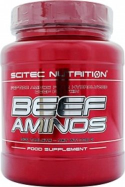 Beef Aminos, 200 шт, Scitec Nutrition. Аминокислотные комплексы. 