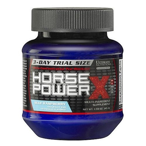 Horse Power X, 45 г, Ultimate Nutrition. Предтренировочный комплекс. Энергия и выносливость 