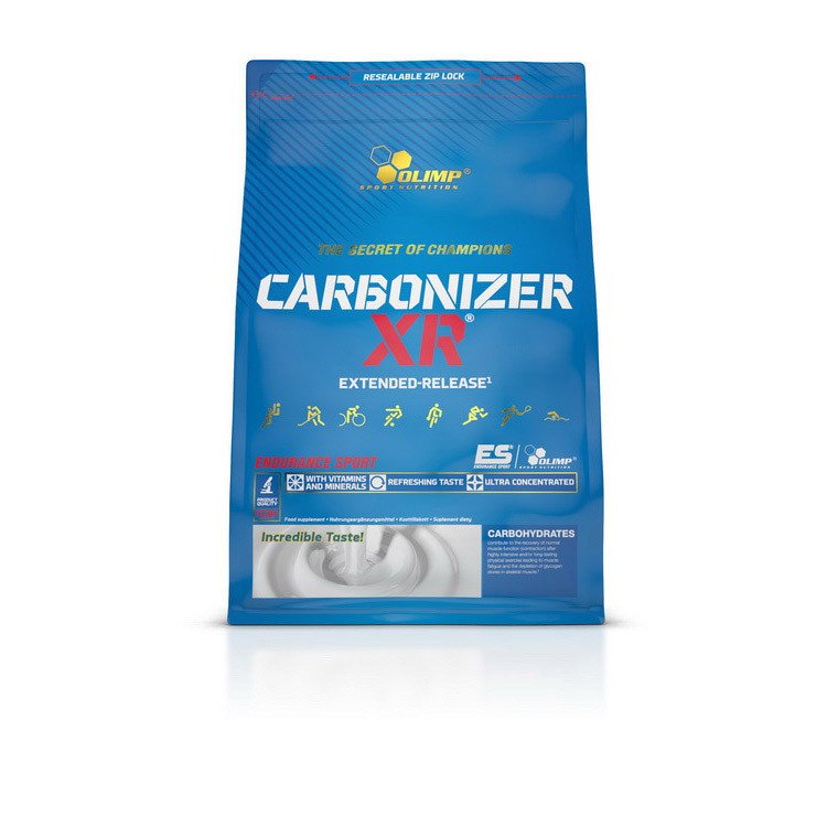Энергетик карбо углеводы Olimp Carbonizer XR (1 кг) олимп strawberry,  мл, Olimp Labs. Энергетик. Энергия и выносливость 