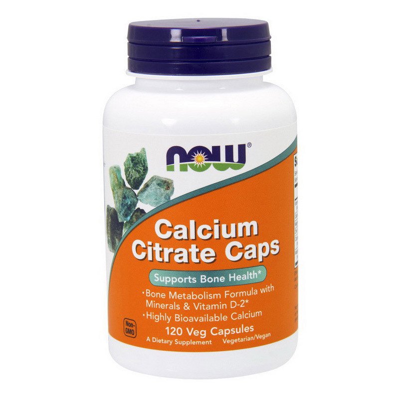Кальций цитрат Now Foods Calcium Citrate Caps (120 капс) нау фудс,  мл, Now. Кальций Ca. 