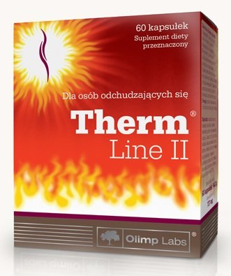 Therm Line II, 60 piezas, Olimp Labs. L-carnitina. Weight Loss General Health Detoxification Stress resistance Lowering cholesterol Antioxidant properties 