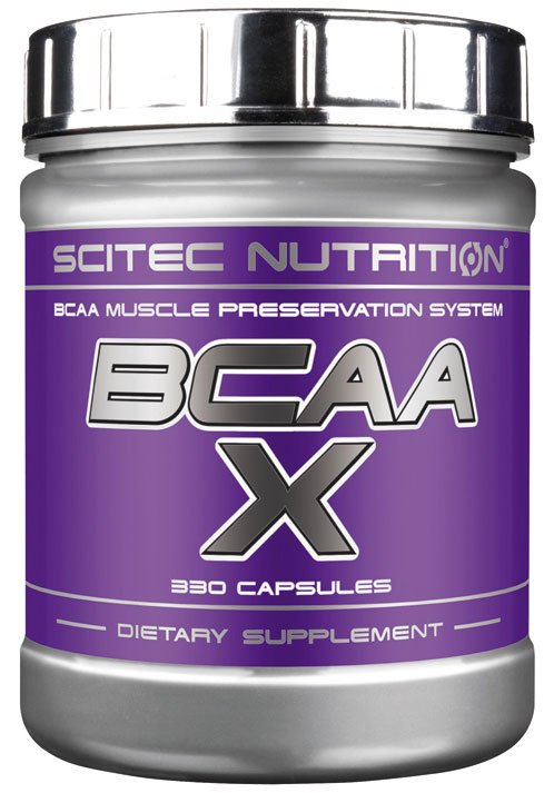 BCAA Scitec BCAA X, 330 капсул,  ml, Scitec Nutrition. BCAA. Weight Loss recovery Anti-catabolic properties Lean muscle mass 