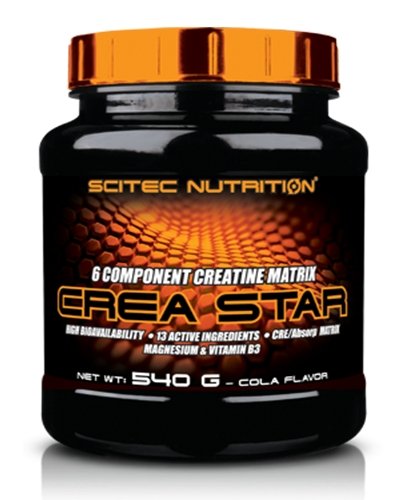 Crea Star, 540 g, Scitec Nutrition. Diferentes formas de creatina. 