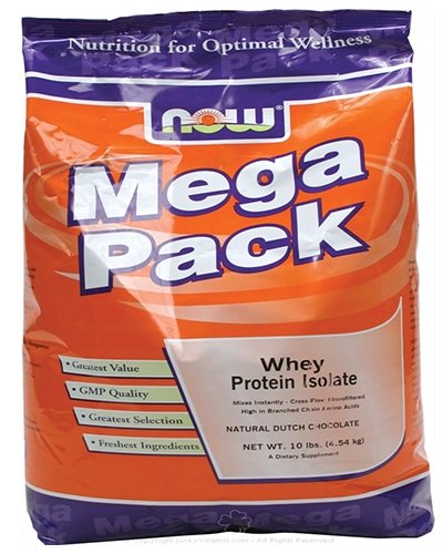 Now Whey Protein Isolate, , 4540 g