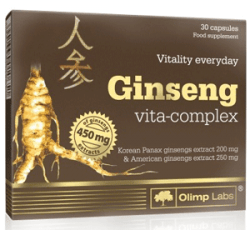 Ginseng, 30 pcs, Olimp Labs. Special supplements. 