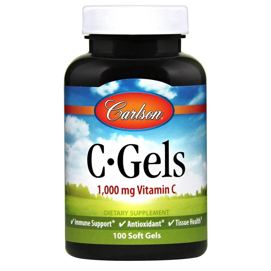 Carlson Labs Витамины и минералы Carlson Labs C-Gels, 100 капсул, , 