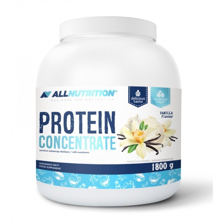 AllNutrition Протеин AllNutrition Protein Concentrate, 1.8 кг Ваниль, , 1800 грамм