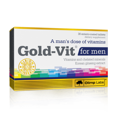 Gold-Vit for Men, 30 шт, Olimp Labs. Витаминно-минеральный комплекс. Поддержание здоровья Укрепление иммунитета 