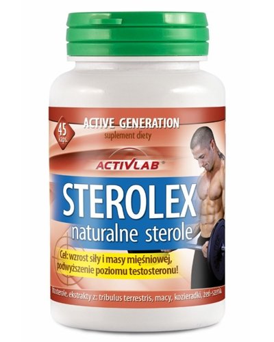Sterolex, 45 шт, ActivLab. Бустер тестостерона. Поддержание здоровья Повышение либидо Aнаболические свойства Повышение тестостерона 