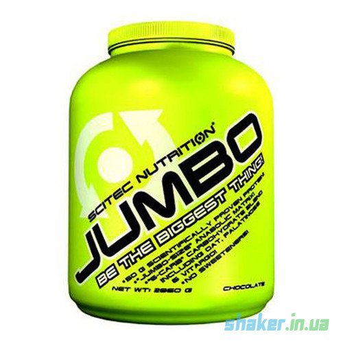 Гейнер для набора массы Scitec Nutrition Jumbo (2,86 кг) скайтек джамбо vanilla,  мл, Scitec Nutrition. Гейнер. Набор массы Энергия и выносливость Восстановление 