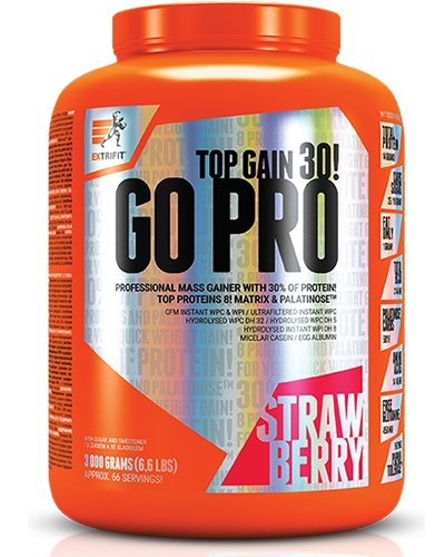 Go Pro 30, 3000 g, EXTRIFIT. Gainer. Mass Gain Energy & Endurance recovery 
