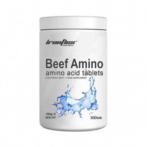 Аминокислота IronFlex Beef Amino, 300 таблеток,  ml, IronFlex. Aminoácidos. 